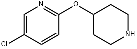 2-(PIPERIDIN-4-YL-OXY)-5-CHLOROPYRIDINE Structure
