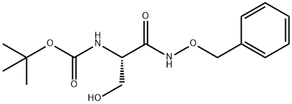 N-BOC-L-SER-NHOBN, 26048-92-0, 结构式