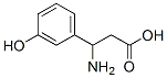 3-AMINO-3-(3-HYDROXY-PHENYL)-PROPIONIC ACID Struktur