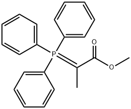 1-METHOXYCARBONYLETHYLIDENETRIPHENYLPHOSPHORANE Struktur
