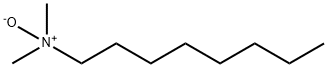 N,N-ジメチル-1-オクタンアミンN-オキシド 化学構造式