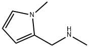 甲基-(1-甲基-1H-吡咯-2-基甲基)-胺, 26052-09-5, 结构式