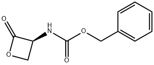 N-カルボベンゾキシ-L-セリン β-ラクトン 化学構造式