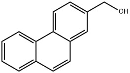 2-HYDROXYMETHYLPHENANTHRENE Struktur