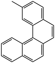 2-Methyl-3,4-benzophenanthrene Struktur