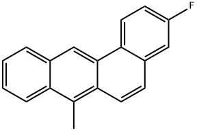 3-Fluoro-7-methylbenz[a]anthracene Structure