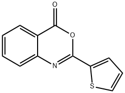 2-(噻吩-2-基)-4H-苯并[D][1,3]噁嗪-4-酮, 26060-06-0, 结构式