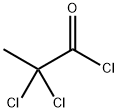 2,2-ジクロロプロピオン酸クロリド 化学構造式