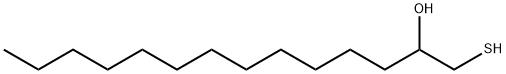 1-mercaptotetradecan-2-ol Structure