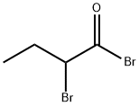 2-ブロモブチリルブロミド 化学構造式