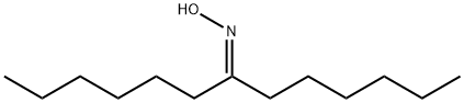 トリデカン-7-オンオキシム 化学構造式