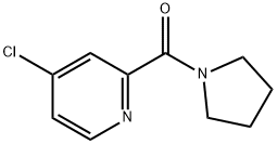 4-氯-2-(吡咯烷-1-羰基)吡啶, 260783-12-8, 结构式