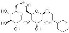 2-CYCLOHEXYLETHYL-BETA-D-MALTOSIDE Struktur