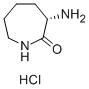 L(-)-ALPHA-AMINO-EPSILON-CAPROLACTAM Struktur
