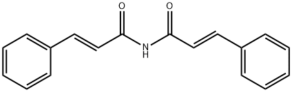 Bis[(E)-cinnamoyl]amine Structure