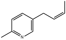 (Z)-5-(but-2-enyl)-2-methylpyridine Structure