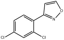 3-(2,4-DICHLOROPHENYL)ISOXAZOLE Struktur