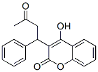 ワルファリンカリウム 化学構造式