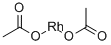 rhodium(3+) acetate Structure
