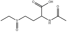 N-acetylethionine sulfoxide Struktur