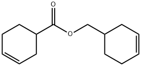 3-シクロヘキセン-1-カルボン酸(3-シクロヘキセニル)メチル 化学構造式