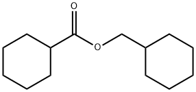 环己烷羧酸环己基甲酯, 2611-02-1, 结构式