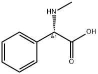 N-甲基-L-苯甘氨酸,2611-88-3,结构式