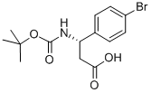 Boc-4-溴-D-beta-苯丙氨酸,261165-06-4,结构式