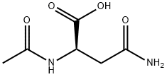 Nalpha-Acetyl-D-asparagine Structure