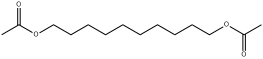 1,10-ジアセトキシデカン 化学構造式