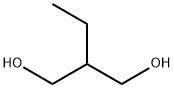 2-エチル-1,3-プロパンジオール 化学構造式