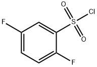 2,5-ジフルオロベンゼンスルホニルクロリド 化学構造式