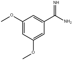 3,5-DIMETHOXY-BENZAMIDINE Structure