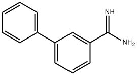 BIPHENYL-3-CARBOXAMIDINE 化学構造式