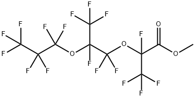 全氟(2,5-二甲基-3,6-二氧杂壬酸)甲酯, 26131-32-8, 结构式