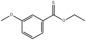 3-メトキシベンゼンカルボチオ酸O-エチル 化学構造式