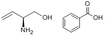 (S)-2-AMINOBUT-3-EN-1-OL, BENZOATE SALT Struktur