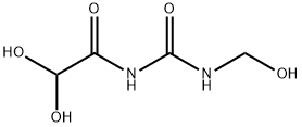 Acetamide, 2,2-dihydroxy-N-[[(hydroxymethyl)amino]carbonyl]- (9CI) Structure