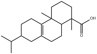 1,2,3,4,4a,5,6,7,8,9,10,10a-Dodecahydro-7-isopropyl-1,4a-dimethyl-1-phenanthrenecarboxylic acid Structure