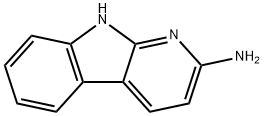 2-AMINO-9H-PYRIDO[2,3-B]INDOLE Struktur