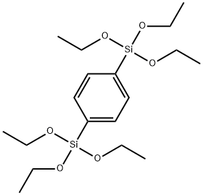 1 4-BIS(TRIETHOXYSILYL)BENZENE  96 Structure