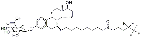 溶剂型 3-β-D-葡糖醛酸 结构式
