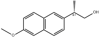 ナプロキソール 化学構造式
