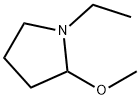 Pyrrolidine, 1-ethyl-2-methoxy- (9CI), 261614-86-2, 结构式