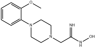 N-羟基-2-[4-(甲氧基苯)哌嗪-1-基]乙脒,261623-50-1,结构式