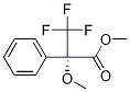 Benzeneacetic acid, a-Methoxy-a-(trifluoroMethyl)-, Methyl ester, (S)- Structure