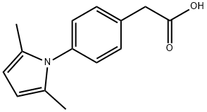 [4-(2,5-DIMETHYL-1H-PYRROL-1-YL)PHENYL]-ACETIC ACID Struktur
