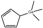 CYCLOPENTADIENYLTRIMETHYLGERMANE Structure