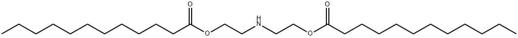 2,2'-Iminobis(ethanol dodecanoate) Struktur