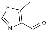 5-甲基噻唑-4-甲醛, 261710-79-6, 结构式